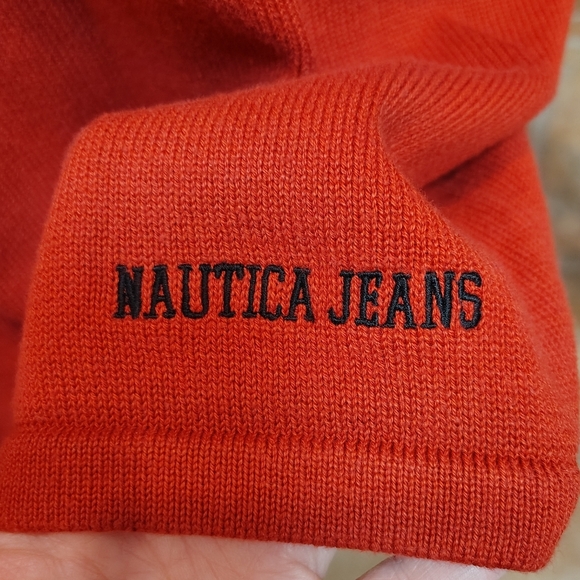 Nautica Men's XXL Red Y2K Sweater - Picture 2 of 6
